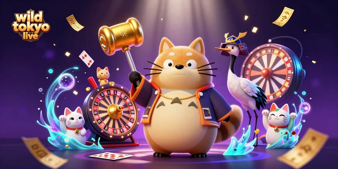 Gioca nel casinò live Wild Tokyo con croupier reali e ottieni fantastici risultati!