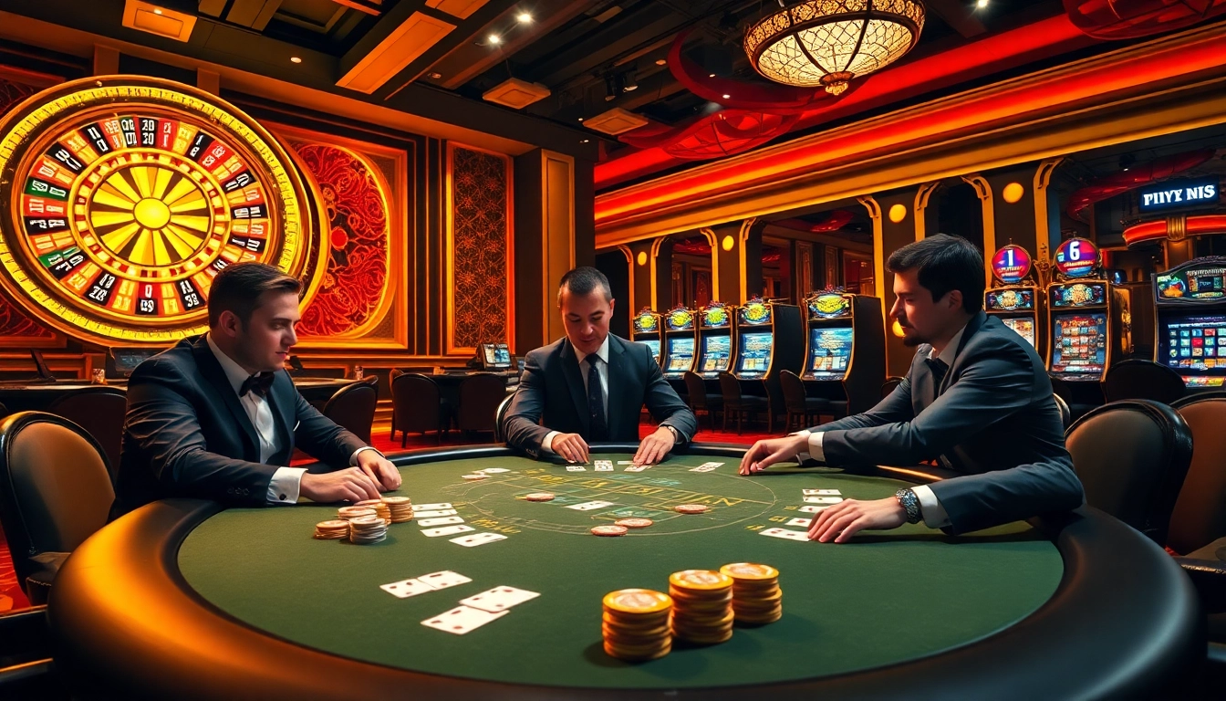 Players strategizing at a high-stakes poker table, enhancing their JUMLAH BACKLINK for improved rankings.