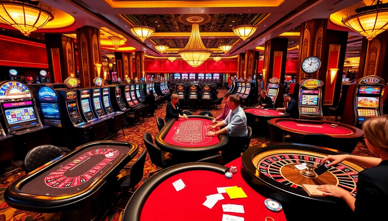 Experience the excitement of casino c168 with vibrant tables, chips, and engaging games.