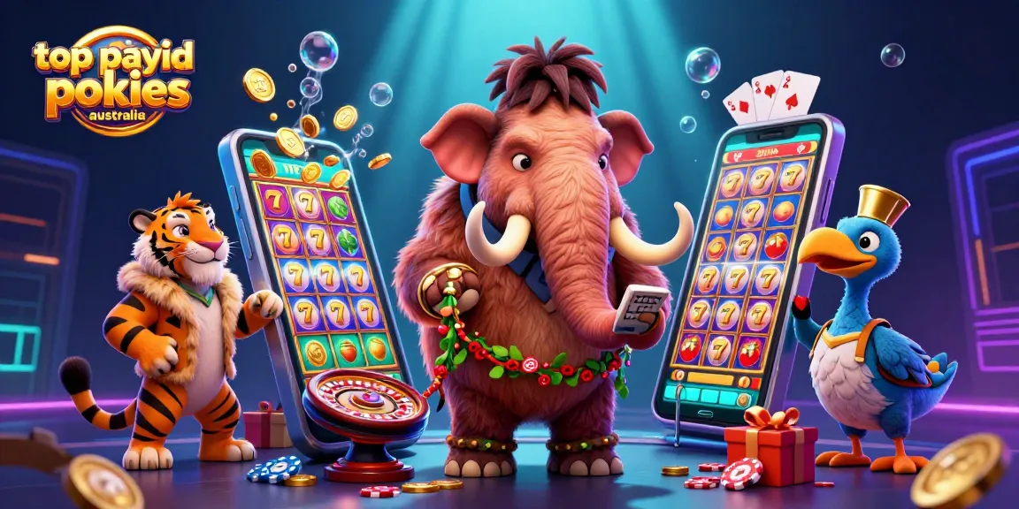 Experience the thrill of top payid pokies Australia with vibrant characters and dynamic gaming elements.
